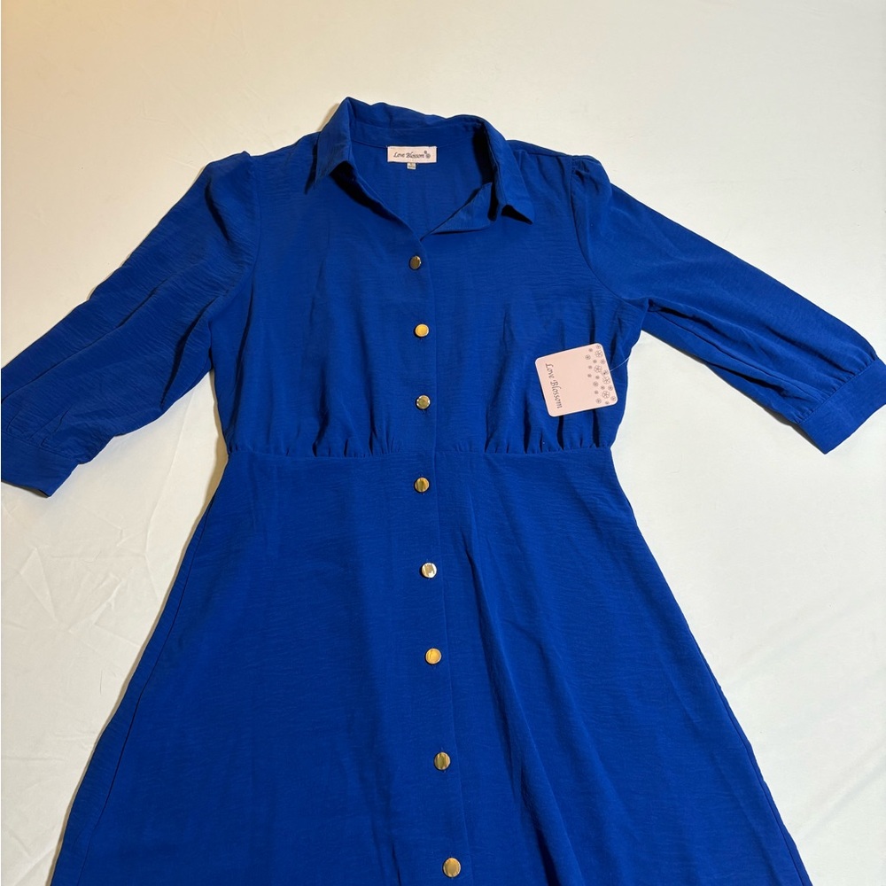 New with tags Royal Blue Dress